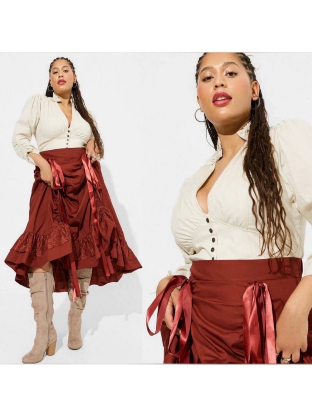 Torrid Cosplay Steampunk Dress- Size 2 - Picture 2 of 16